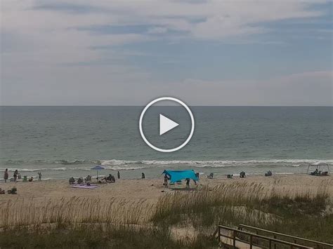 West in Holden Beach, this camera shows the. . Surfchex com kure beach
